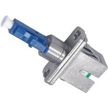 Adaptateur à Fibre Optique Câble Monomode Simplex lc/upc Male à sc/apc Female, Lot de 1 - Elfcam