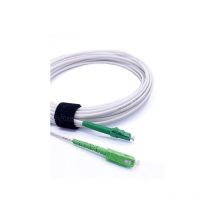 Elfcam - Cable de Fibra Óptica 5m sc/apc a lc/apc Monomodo Simplex 9/125μm OS2 lszh Blanco