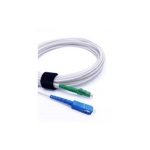 Elfcam - Cable de fibra óptica 5 m SC/UPC a LC/APC Monomodo Simplex 9/125μm OS2 LSZH Blanco