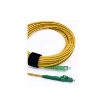 Cable de Fibra Óptica 15 m sc/apc a lc/apc Monomodo Simplex 9/125 μm OS2 Latiguillo lszh Amarillo - Elfcam