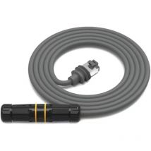 Elfcam - Câble Ethernet Starlink 20m avec Adaptateurs RJ45 Étanches - Compatible Gen 3 / Mini, Coupleur d'Extension et Réparation Inclus