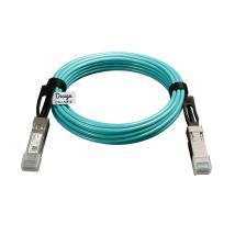 Elfcam - Cable óptico activo sfp+ a sfp+ - 30m , aoc 10 Gbit/s OM3, Ultra alto rendimiento, Red profesional, pc