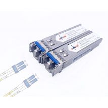 2er-pack Sfp-module 1,25 Gbps – Lc/upc Duplex Singlemode Os2 1310nm, Bis Zu 10 Km, Hochleistungs-glasfaser-transceiver - Elfcam