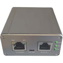 Elfcam - PoE Injecteur 2,5Gb pour Starlink Gen 3, PoE Injector 150W pour Câble Ethernet Starlink avec Protection Contre Les Surtensions 6KV