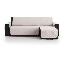 Elfenbein Chaiselongue Abdeckung 200cm belmarti