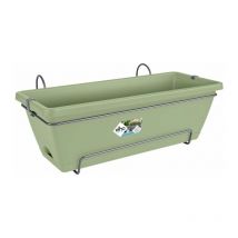Fioriera balconetta barcelona ALLIN1 50CM pistache green - Elho