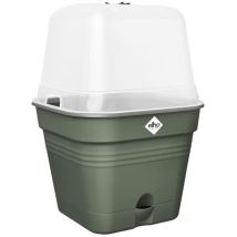 Green Basics Pot De Cult Car Allin1 35 - Vert - ø 35 x h 29 cm - culture et récolte - 100% recyclé - Elho