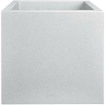 Vivo Pflanzgefäß next quadrat Living Beton Grau 30 cm - Kunststoff - Elho