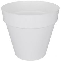 Pflanztopf Loft Urban ø 40 x 35 cm weiß Kunststofftöpfe - Elho