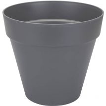 Pflanztopf Loft Urban ø 25 x 22 cm anthrazit Kunststofftöpfe - Elho