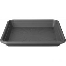 Sottovaso universal saucer square 25CM antracite - Elho