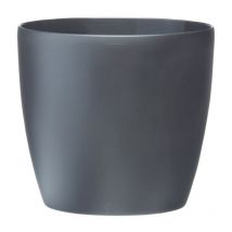 Elho - bertopf Brussels Pflanztopf Ø40cm anthrazit Blumentopf rund