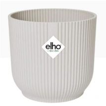 Elho Vibes Fold Round 14cm Display Pot SILKY WHITE