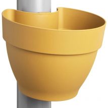 Vibia campana Fallrohr Pflanzgefäß Honiggelb 22 cm - Kunststoff - Elho