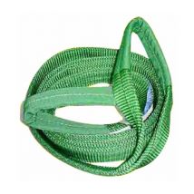 Idmat - elingue plate verte 2 boucles 3m 2t