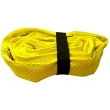Élingue Ronde – 3T/1M – Polyester haute ténacité – Longueur 1m, Charge max 3T – PMS INDUSTRIE