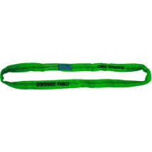 Élingue ronde textile sans fin 2T 4M – PMS International – Longueur : 4 m, Largeur : 20 mm, Charge maximale : 2 T