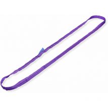 Lingue textile ronde sans fin 1 Tonne 2 mètres sans fourreau