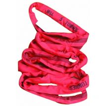 Idmat - elingue tubulaire rouge 3 m 5t long. 2m