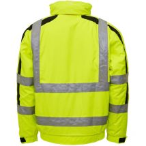 Elka - Warnschutzjacke Pilotenjacke visible xtreme 2-in-1 086101R 042 gelb schwarz Gr. xl
