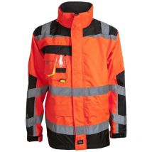 Elka - Visible Xtreme Warnschutz Parka 086004R Orange/Black Gr. 5XL