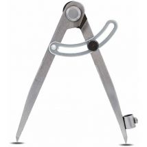 Boussole Diviseur de D'aile, Marquage en Acier au Carbone Boussole, Compas à Pointes Sèches, pour Dessin de Cercles, Menuiserie, Travail des Métaux