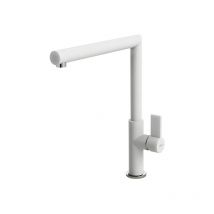 Rubinetto Miscelatore Cucina Elleci Ares Keratek Plus Bianco Assoluto MKKARE96