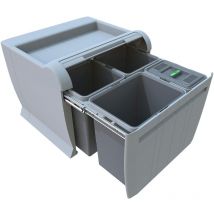 Pta 5045C Pattumiera Differenziata Estraibile per Base - Elletipi