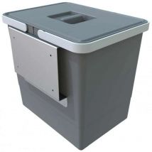 Easy - Einbaumülleimer, 15 l pbd sp SG28 C97 m - Elletipi