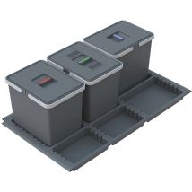 PTC28 09050 5F C10 ppv Pattumiera Differenziata da Cassetto - Elletipi