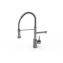 Ellsi - Multiuse 3-in-1 Chrome Finish Hot Water Kitchen Tap Mixer with Handset