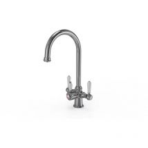 Ellsi - Traditional Style 3 in 1 Instant Hot Water Kitchen Tap Chrome Finish