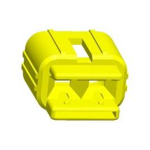 3EJ02MBC06Y Fiche Connecteur 2 voies (x100pcs) jaune - Elmac