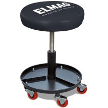 Fahrbarer Arbeitsstuhl pneumatisch höhenverstellbar - Elmag