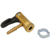 Hebel-Ventilstecker mit Schlauchklemme – 500 mm – 750 g