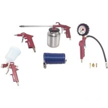 Druckluft Heimwerker Set 6 teilig
