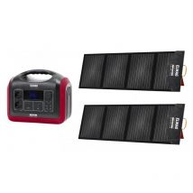 Elmag - Tragbares Solargenerator-Set energy 1200 + solar 100 duo (00402)