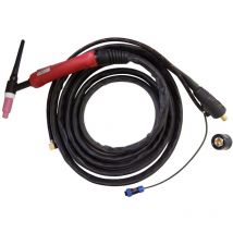 Elmag Wig-schlauchpaket Ergotig 17/4m - 2 Takt/4 Takt, Steckerø 13mm 16/25mm², Inkl. Adapter Von 13mm Auf 9mm Passend Für Etp 220/225/230 Synpuls