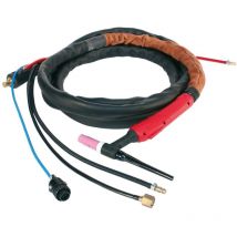 Elmag - WIG-Schlauchpaket sr 18/4m - hf, für tig SOUND ́s mit Wasserkühlung, SteckerØ 13mm 35/50mm²