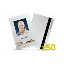 Carte standard avec bande magnétique et lecture de proximité (rf 125 kHz) 50 pcs.