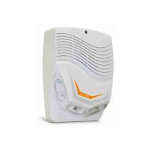 ELMO LEDA485 Sirena da esterno RS-485 ULTRABUS con lampeggiatore LED, LED stato impianto, 2 trombe. Colore bianco. Brevetto: domanda n° VE2013A000035