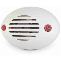 Optischer Repeater für den Außenbereich – Lichtsignale: 2 rote Signal-LEDs – Schutzart: IP3X – Abmessungen: 100 × 70 × 35 mm – Gewicht: 92 g