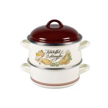 ELO - Kartoffeldämpfer Emaille 18 cm