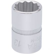 13mm 3/8 Square Drive Elora Bi-Hexagon Socket (25896)