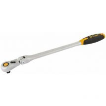 Elora - 430mm 1/2' Square Drive Quick Release Soft Grip Ratchet with Flexible Head (58752)
