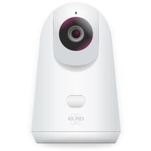 Caméra De Surveillance Ip Wifi Intérieure Elro Cc4000 Full Hd 1080p Pan-tilt Motorisée Détection De Mouvement Vision Nocturne Blanc