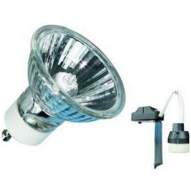 Elro - GU35 Kit bulb and wiring spot Halogen GU10 35W warm 1200Lm - grey