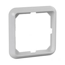 Elso Rahmen 1-fach FASHION Duro reinweiß 204104