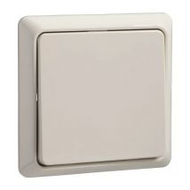 Taster 42V/1A Aufputz flach renovierung perlweiß 506300 - Elso