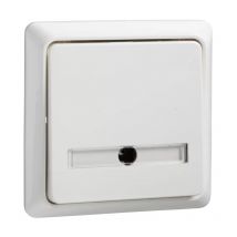 Taster 42V/1A Unterputz mit Schriftfeld renovierung reinweiß 506124 - Elso